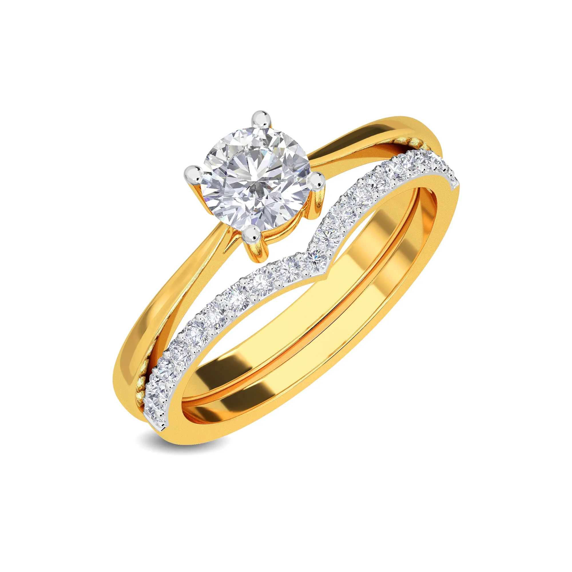 0.50 CT Metin SOLITAIRE Ring