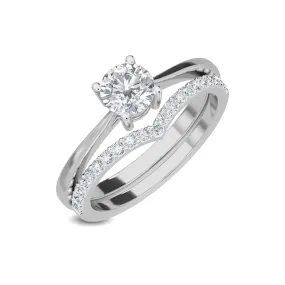 0.50 CT Metin SOLITAIRE Ring