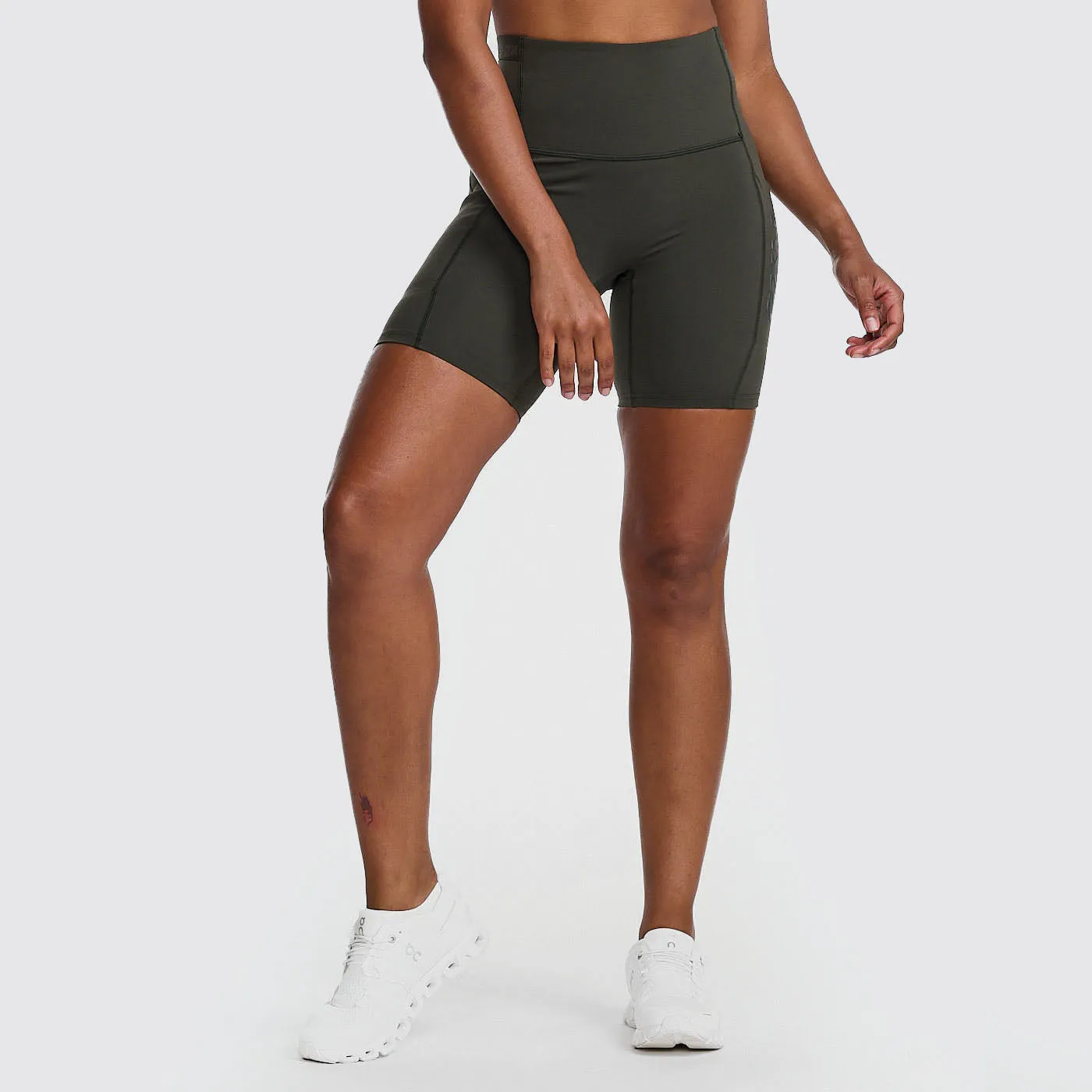 2XU - Form Stash Hi-Rise Bike Shorts - Flint/Flint