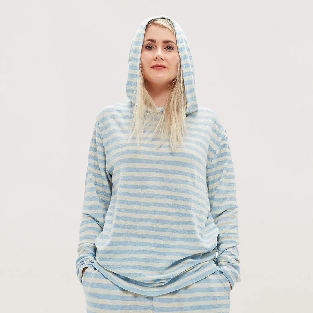 4021 Trja - Unisex hoodie med fllade kanter