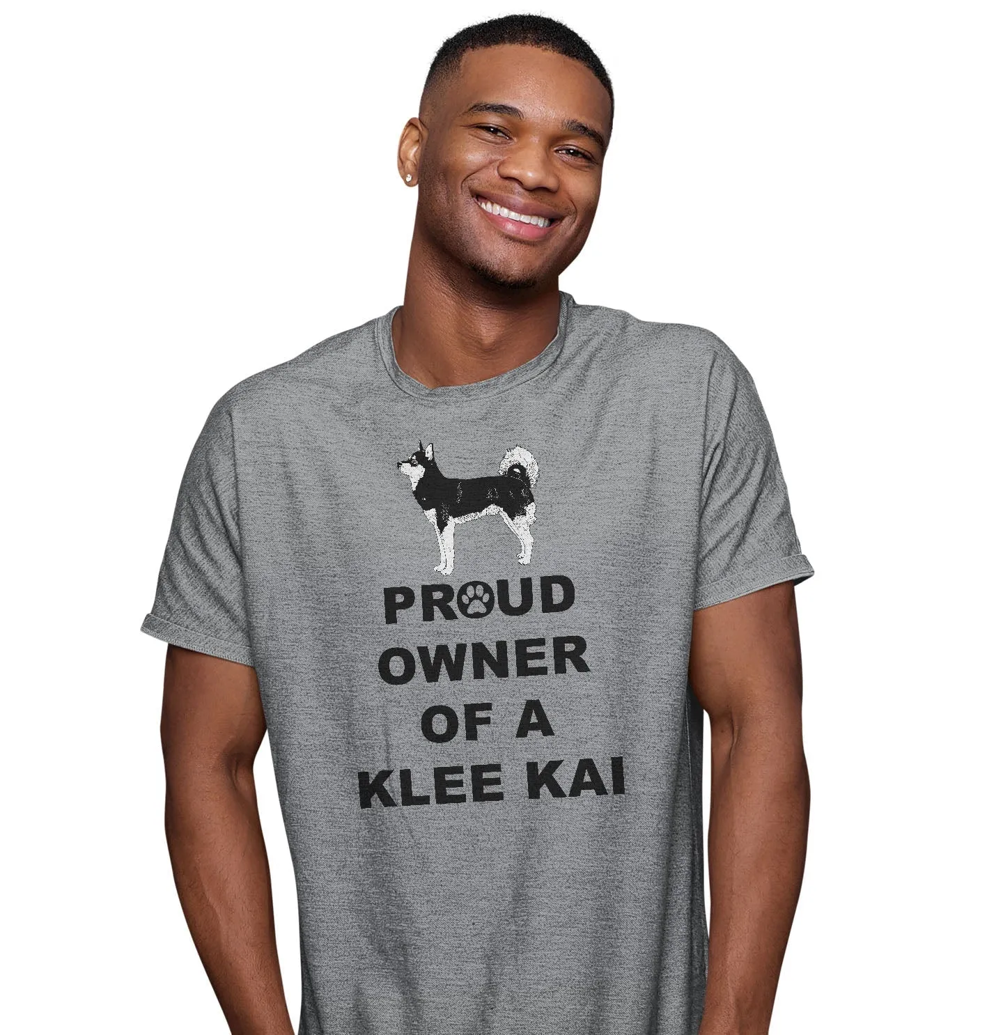 Alaskan Klee Kai Proud Owner - Adult Unisex T-Shirt