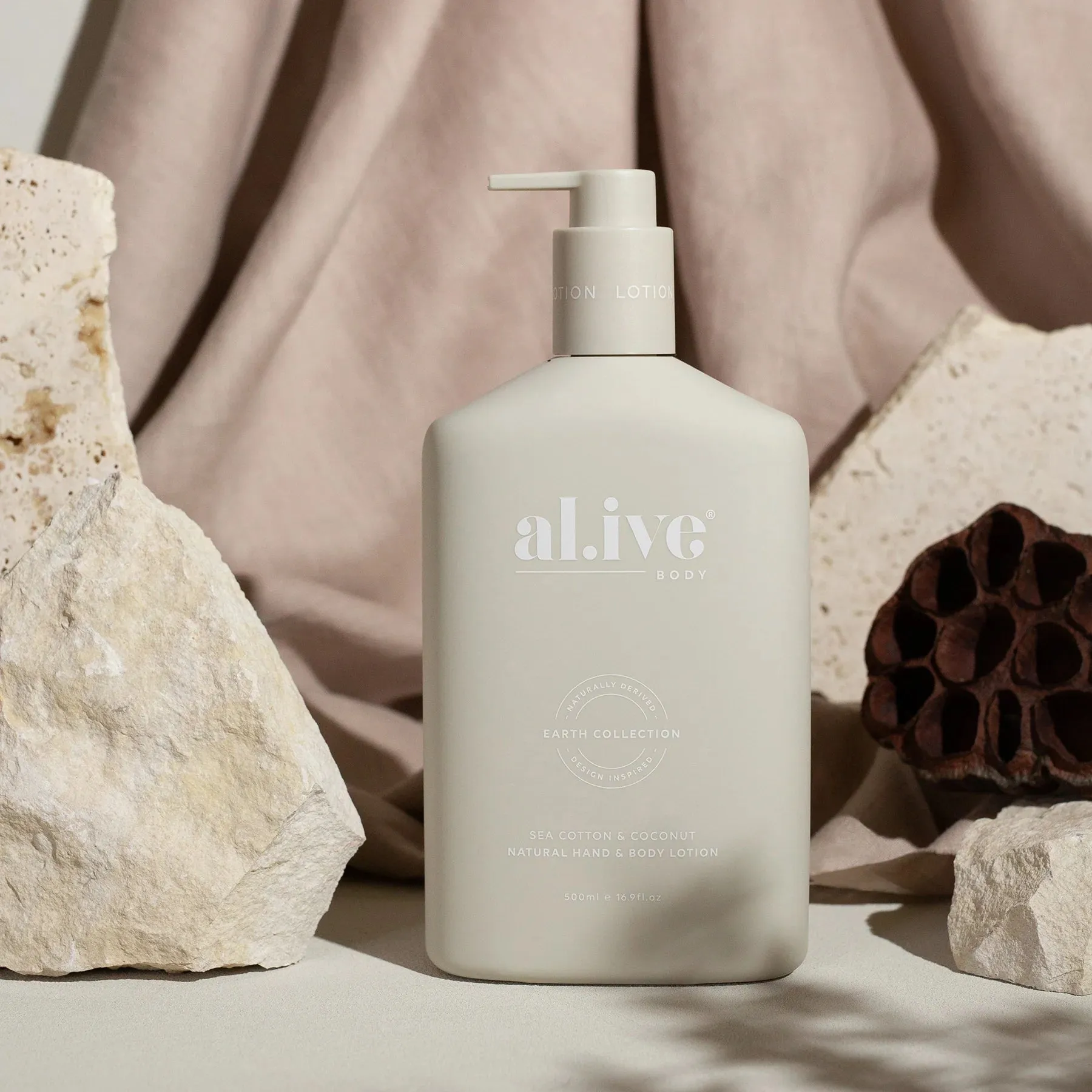 Al.ive Body Hand & Body Lotion - Sea Cotton & Coconut