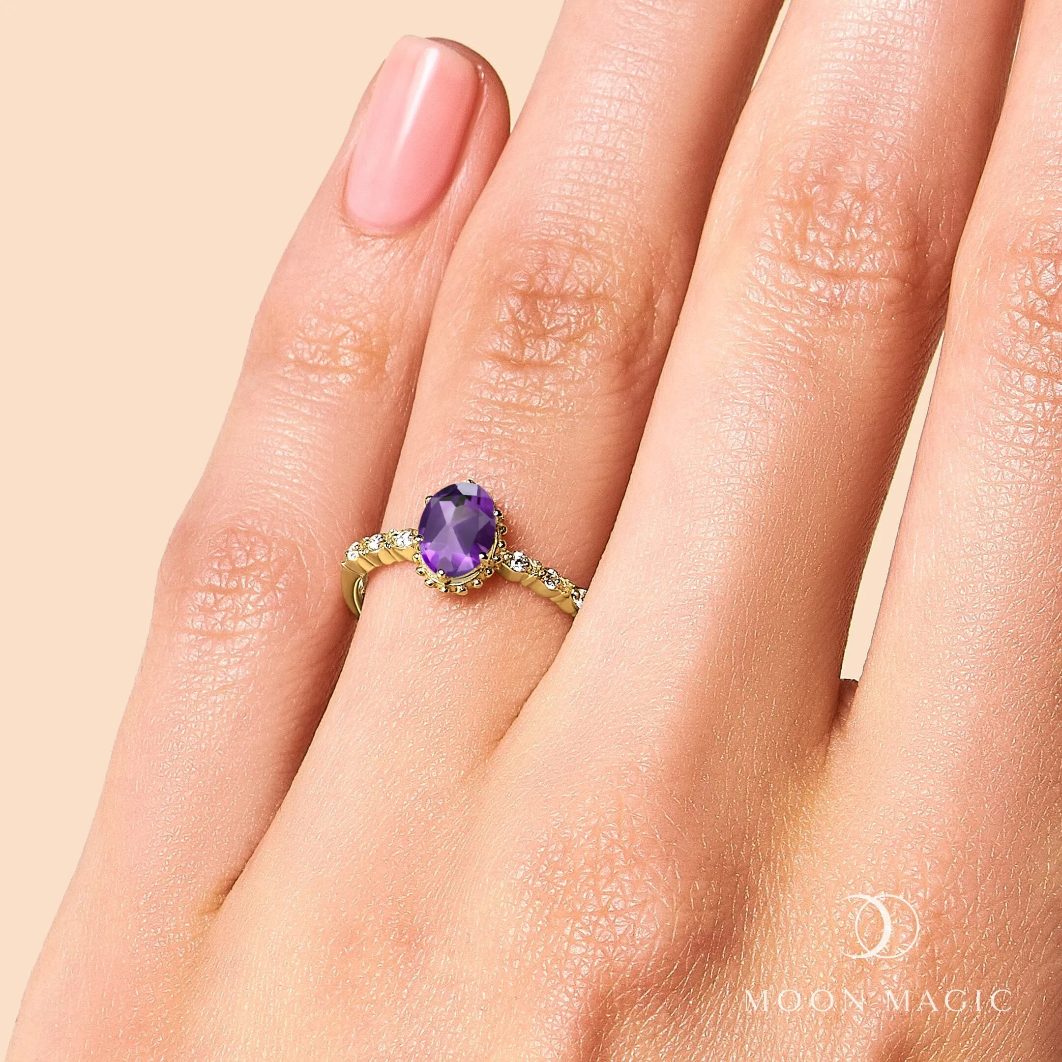 Amethyst Ring - Above Clouds