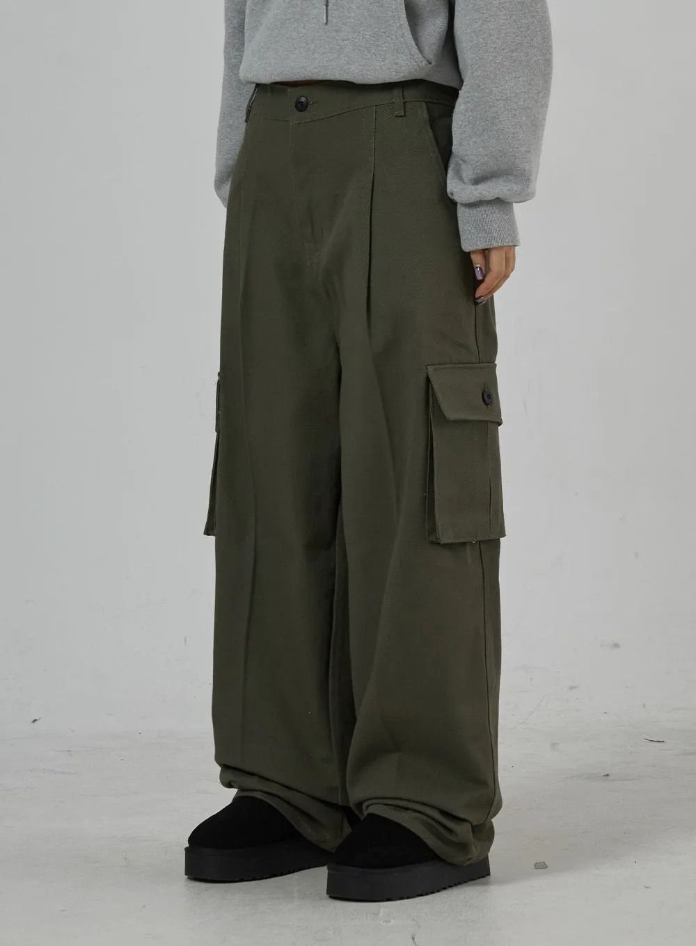 Baggy Tailored Cargo Pants Unisex CD27