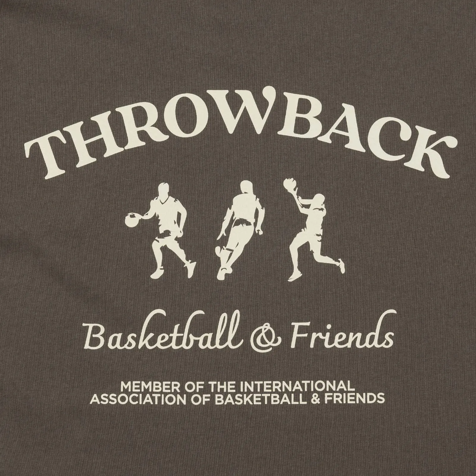 Basketball & Friends International Tee - Faded Mocha