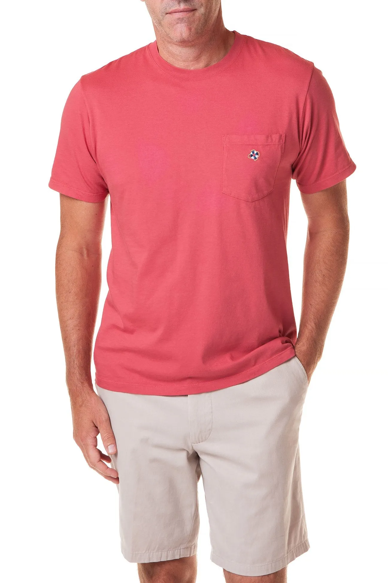 Beach Tee Cardinal Red Castaway