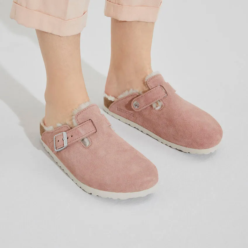 Birkenstock Boston VL Fell Pink Clay      