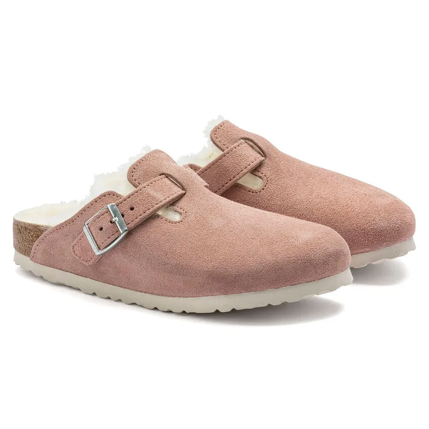 Birkenstock Boston VL Fell Pink Clay      