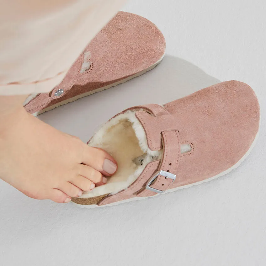 Birkenstock Boston VL Fell Pink Clay      