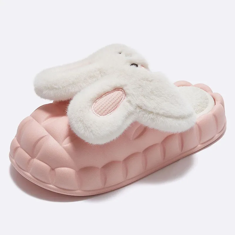 Bunny Waterproof Fluffy Winter Slippers MK18521