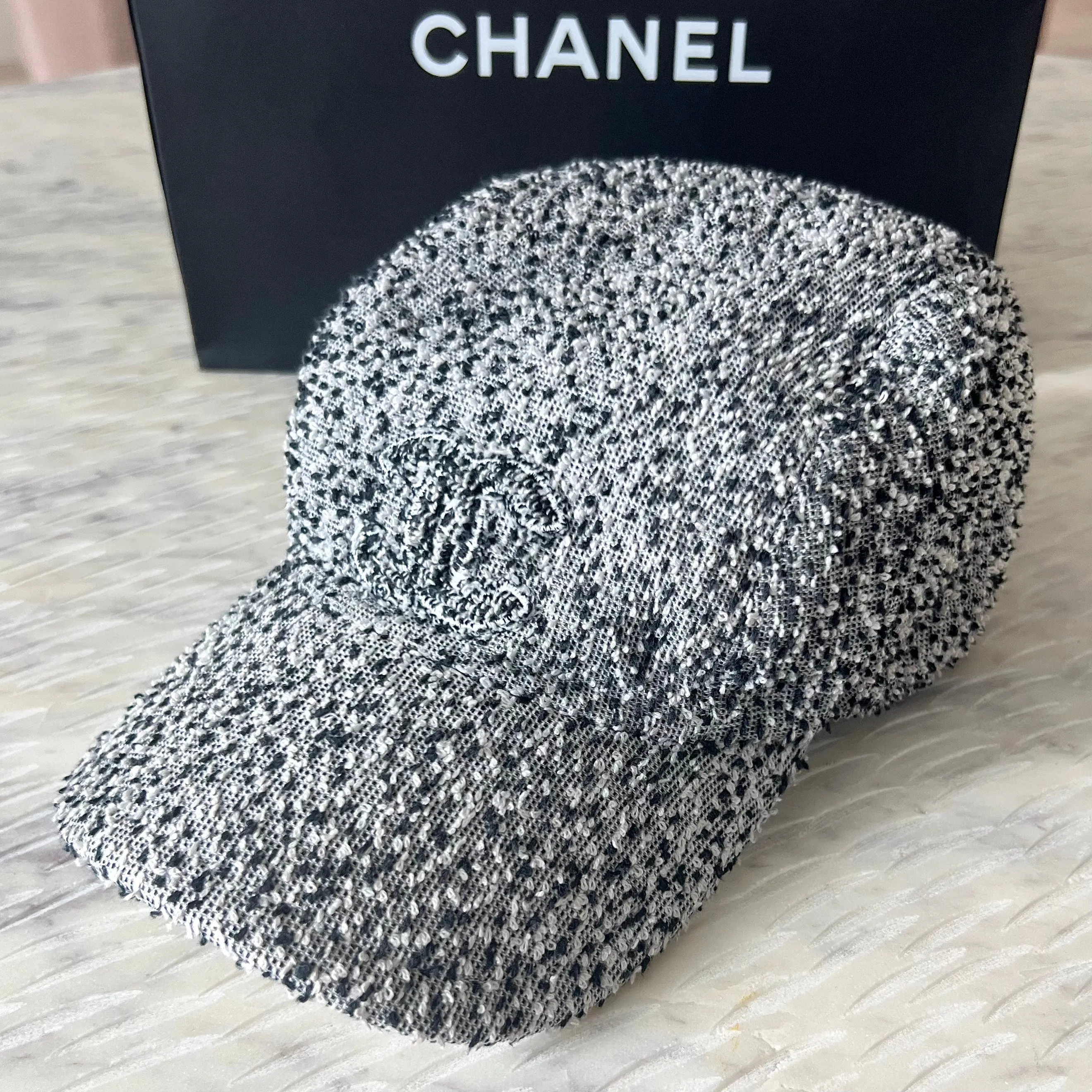 Chanel Tweed CC Cap