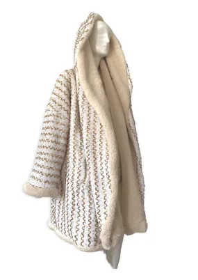 Cloud9 Sequin Sherpa Festival Coat