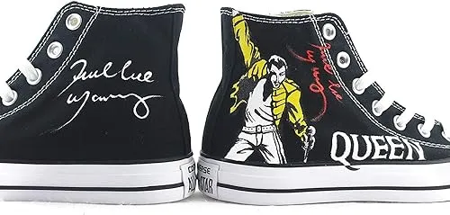 Converse All Star Personalizzata Freddie Mercury Queen