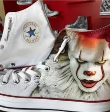 Converse All Star Personalizzata IT Pagliacco il film