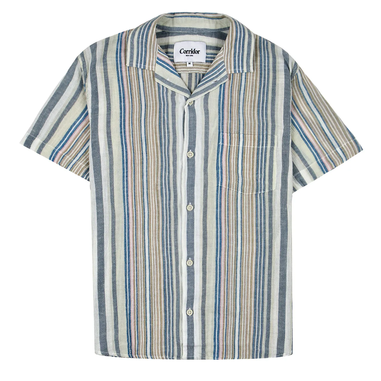 Corridor Amagansett S/S Shirt Blue