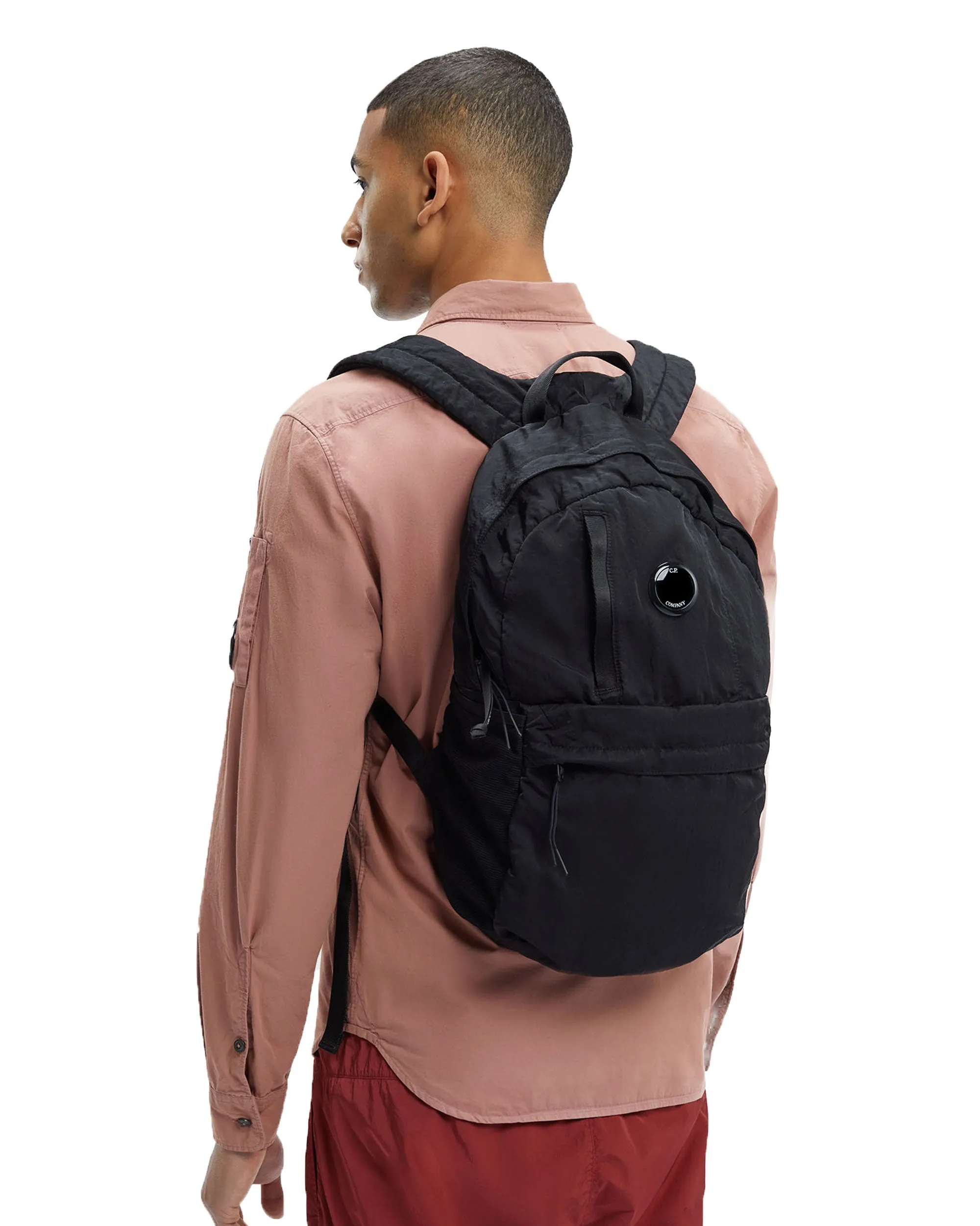 CP Company Nylon B Lens Backpack Nero