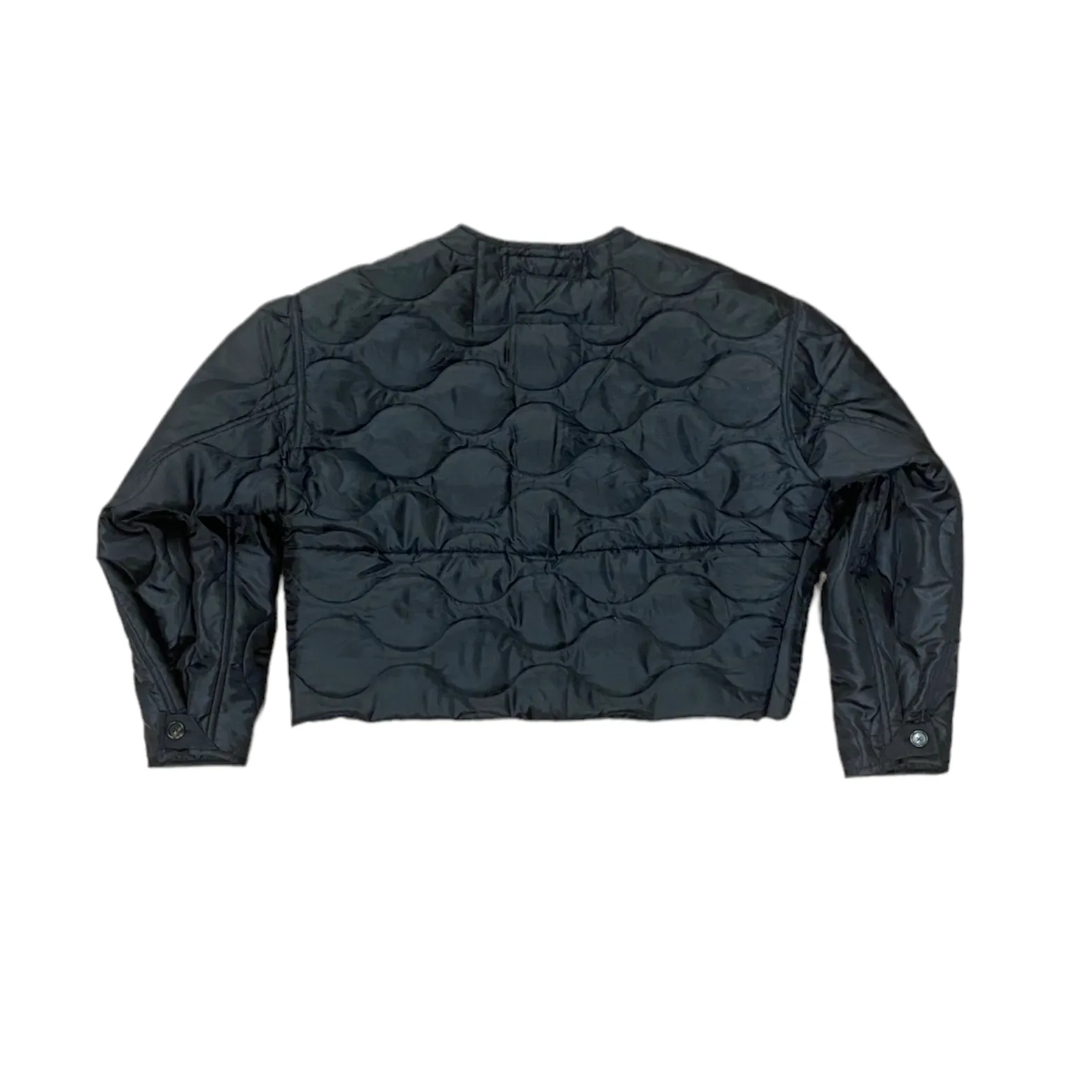 CROPPED QUILTED ARMY JACKET