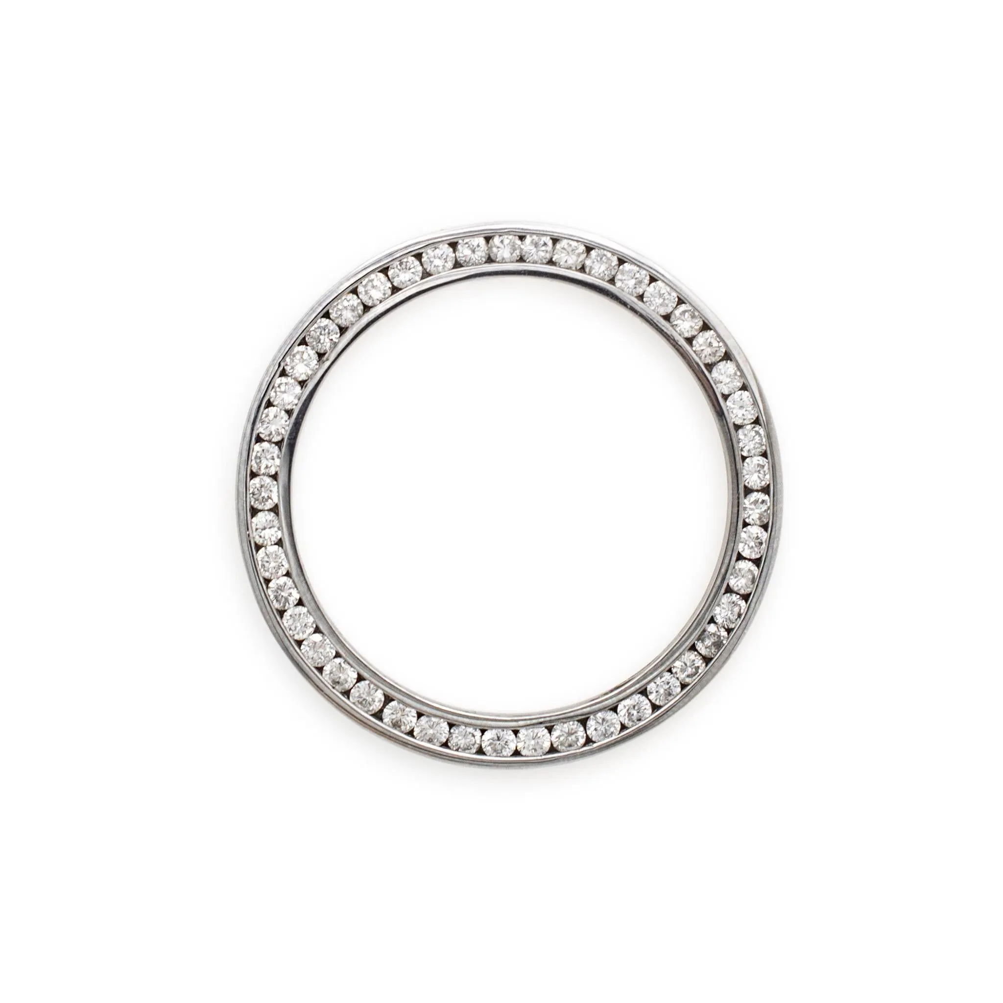 Custom Stainless Steel 36MM 2.60CT Diamond Bezel for Rolex 36MM