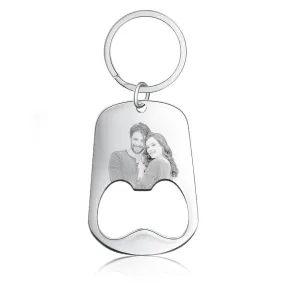 Customized Engraving Bottle Opener Keychains