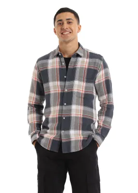 Dobby Check Space Blue Shirt