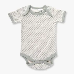 Dove Grey Short Sleeve Bodysuit