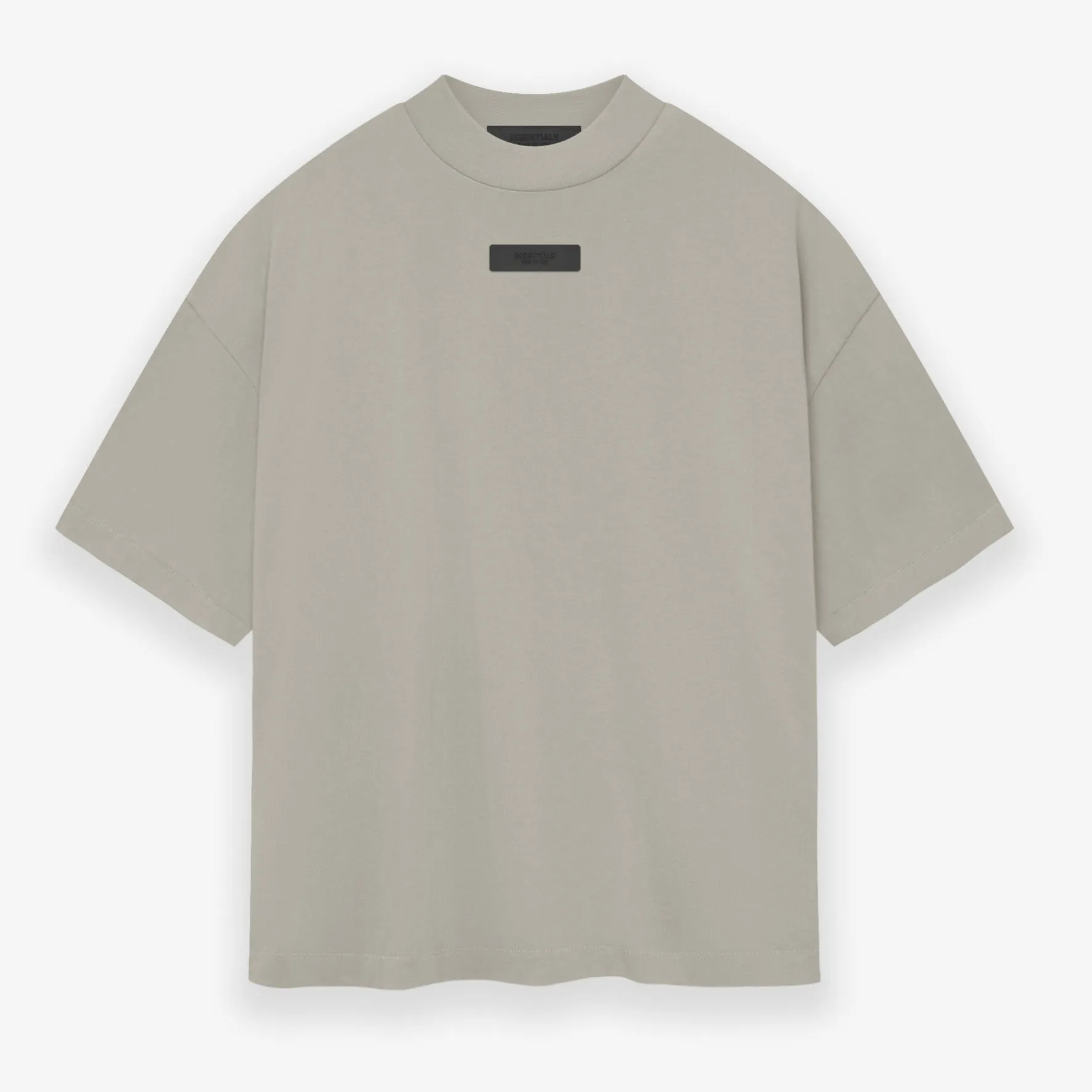 Fear of God Essentials Applique Box Logo Drop Shoulder Tee Seal (Oversized)