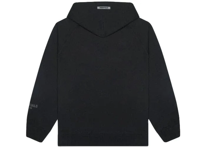 Fear Of God X Essentials 3D Silicon Applique Hoodie Black (SS20)