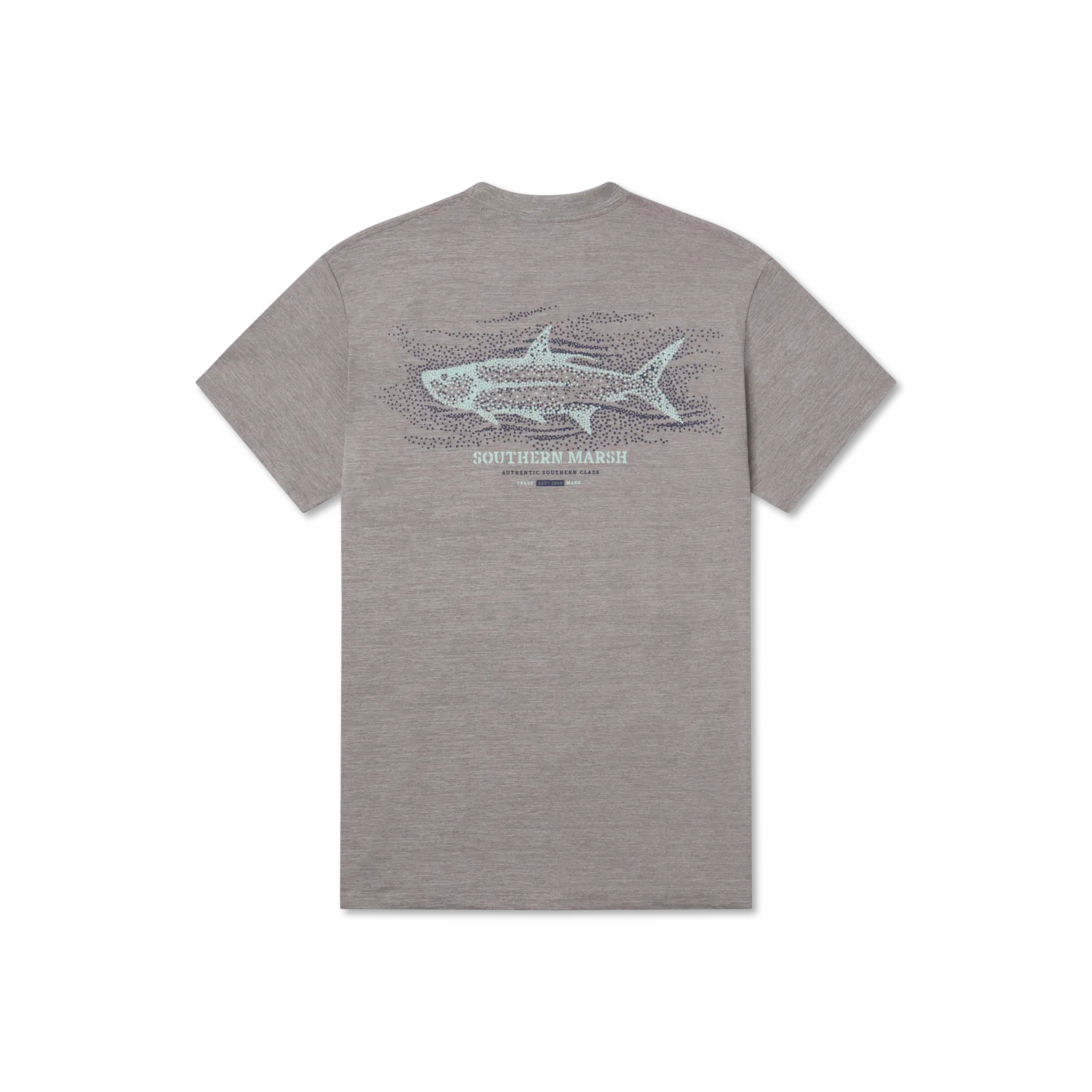 FieldTec™ Heathered Performance Tee - Tarpon