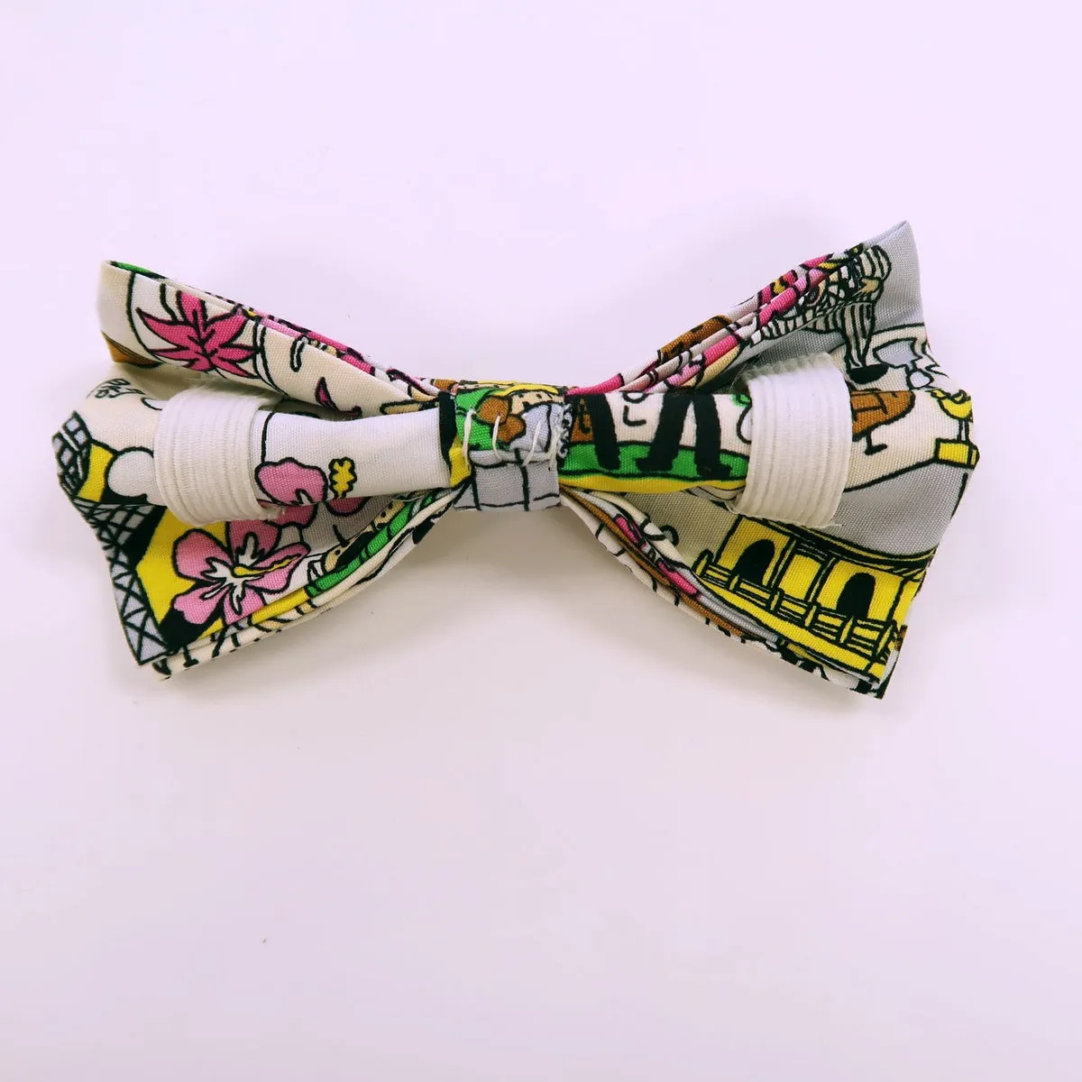 Fun Print Dog's Party Bow Tie | Pet Fashion