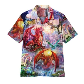 Gearhuman 3D Dragon Hawaii Shirt