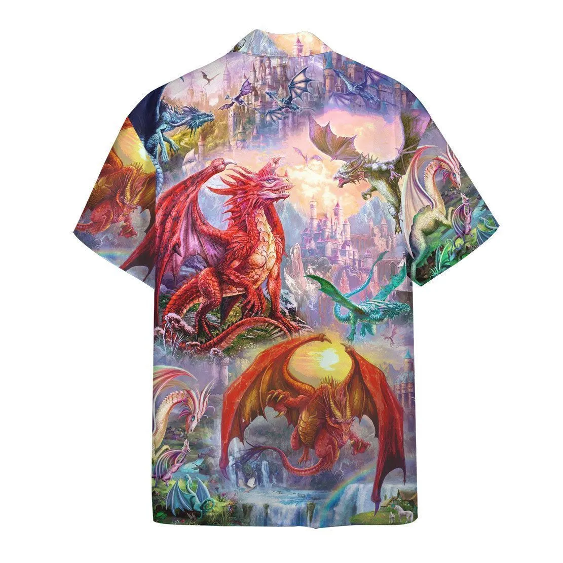 Gearhuman 3D Dragon Hawaii Shirt