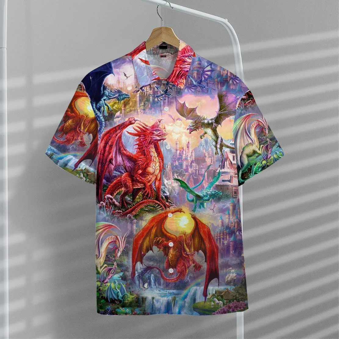 Gearhuman 3D Dragon Hawaii Shirt