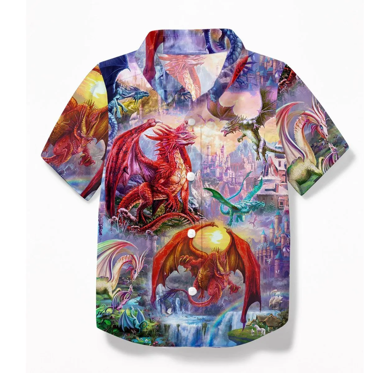 Gearhuman 3D Dragon Hawaii Shirt