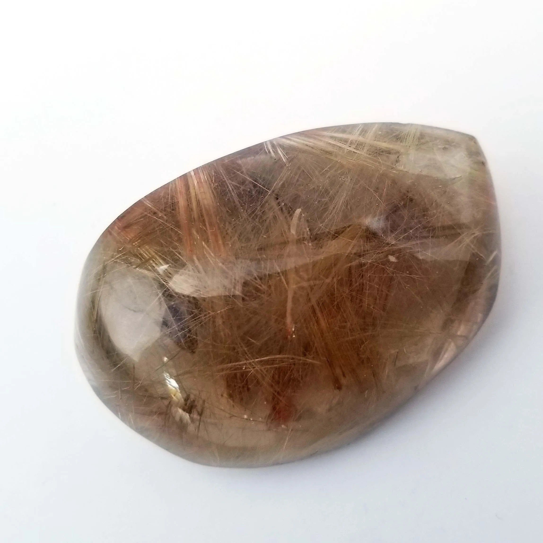 Golden Rutilated Quartz Crystal  - Extra Fine, 436 Carots