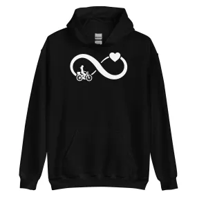 Infinity Heart and Cycling 2 - Unisex Hoodie