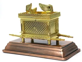 Jerusalem Ark of The Covenant Replica Gold Plated - small