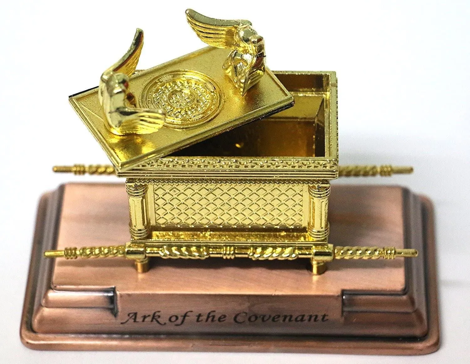 Jerusalem Ark of The Covenant Replica Gold Plated - small