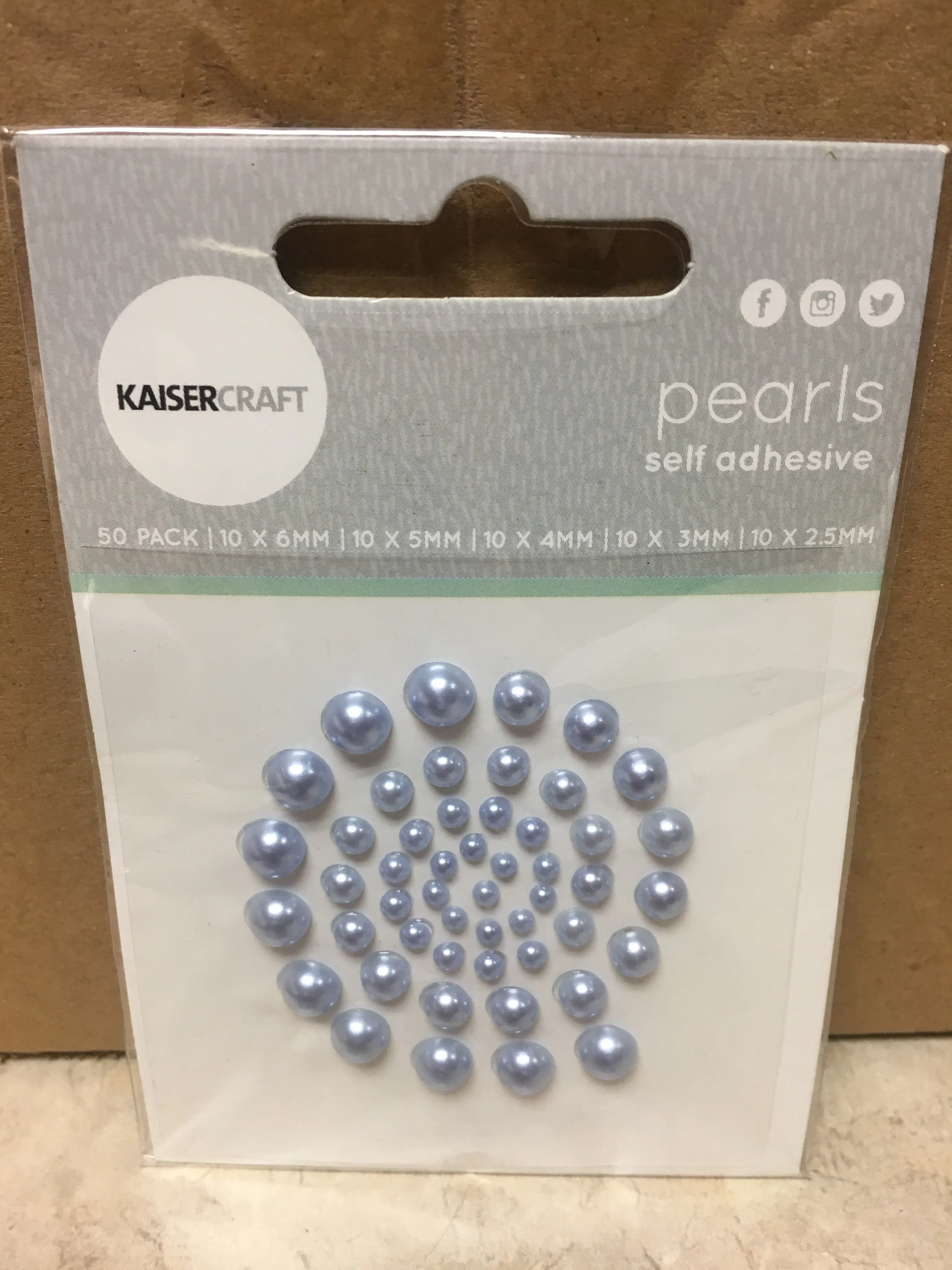 Kaiser - Pearl Rhinestones - Denim