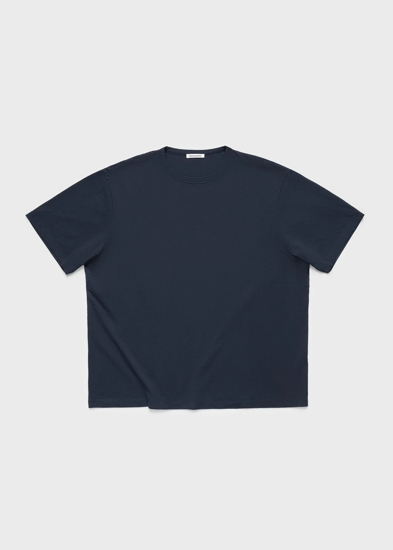 Lightweight Boxy T-Shirt - Navy