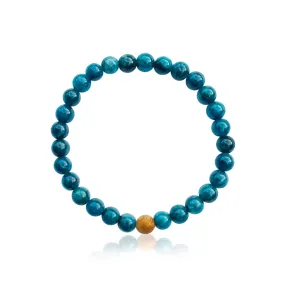 Live Fearlessly Apatite Bracelet