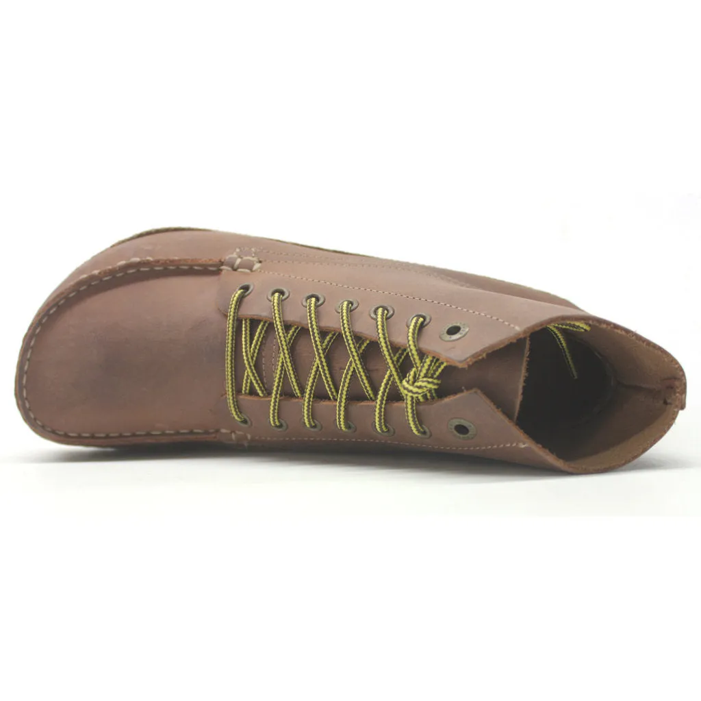 Marton Oiled Nubuck Leather Unisex Moccassins