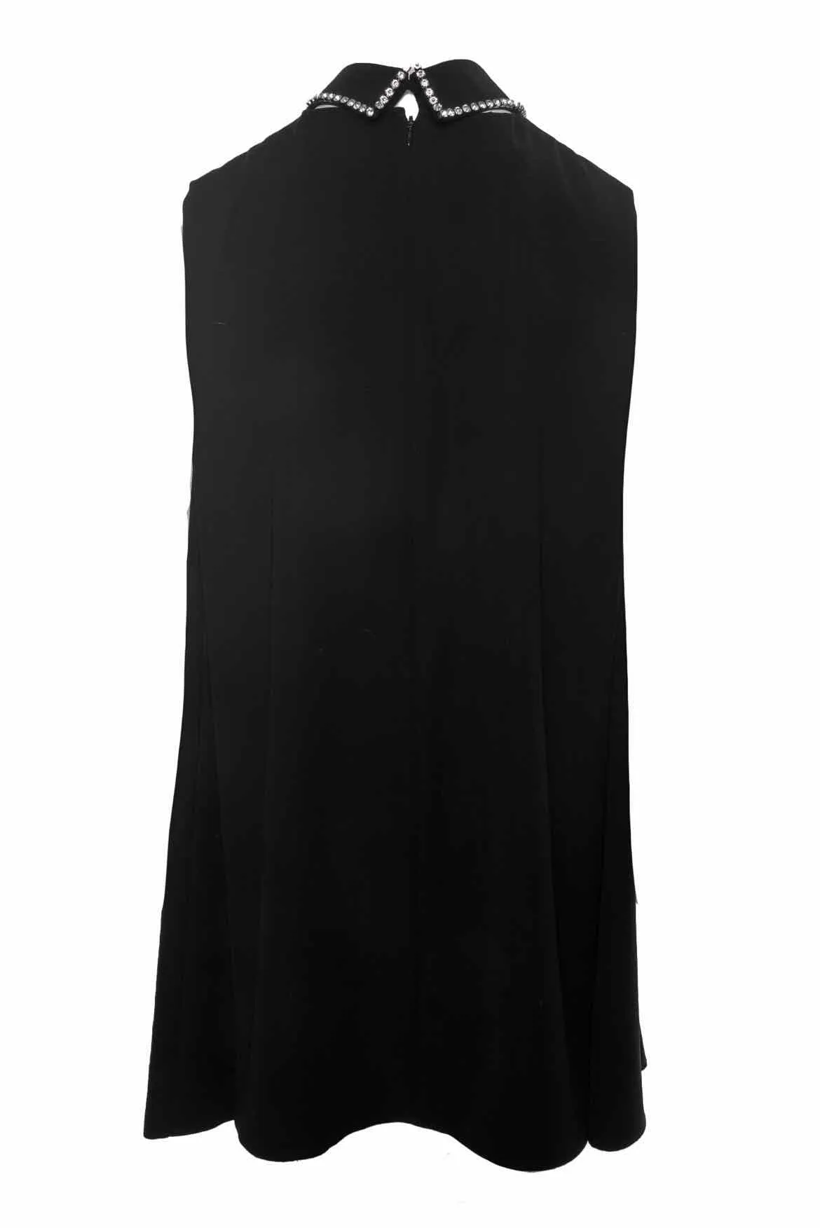 MCQ Size 46 2016 Crystal Long Collar Dress