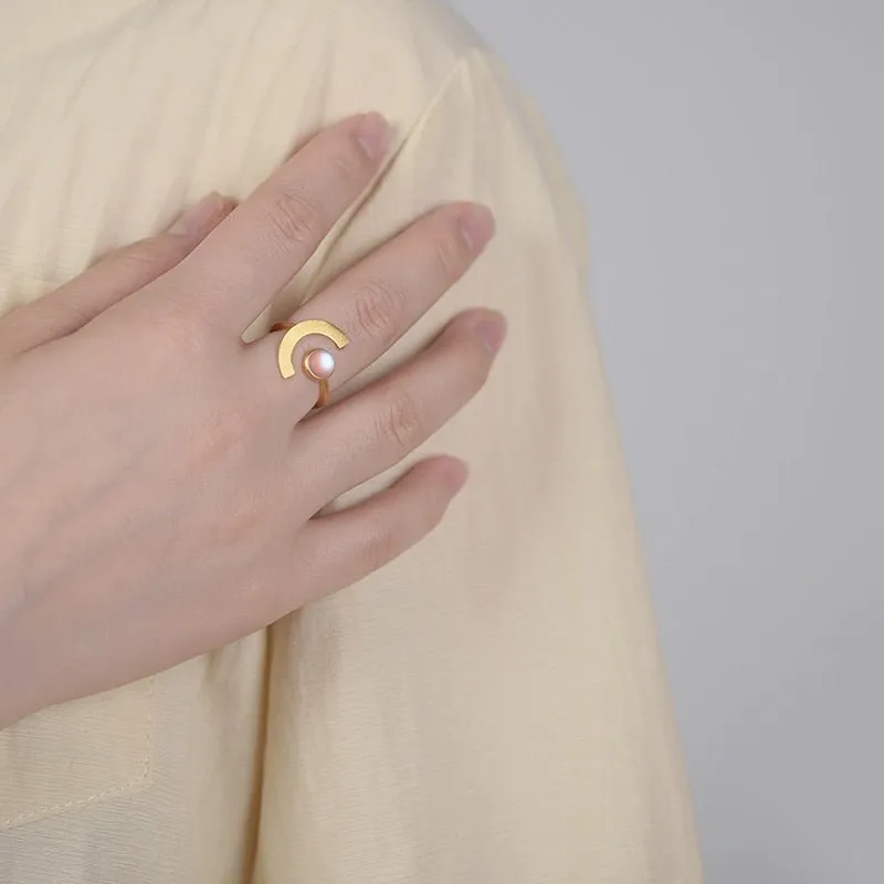 Mellow Moon - Adjustable Ring