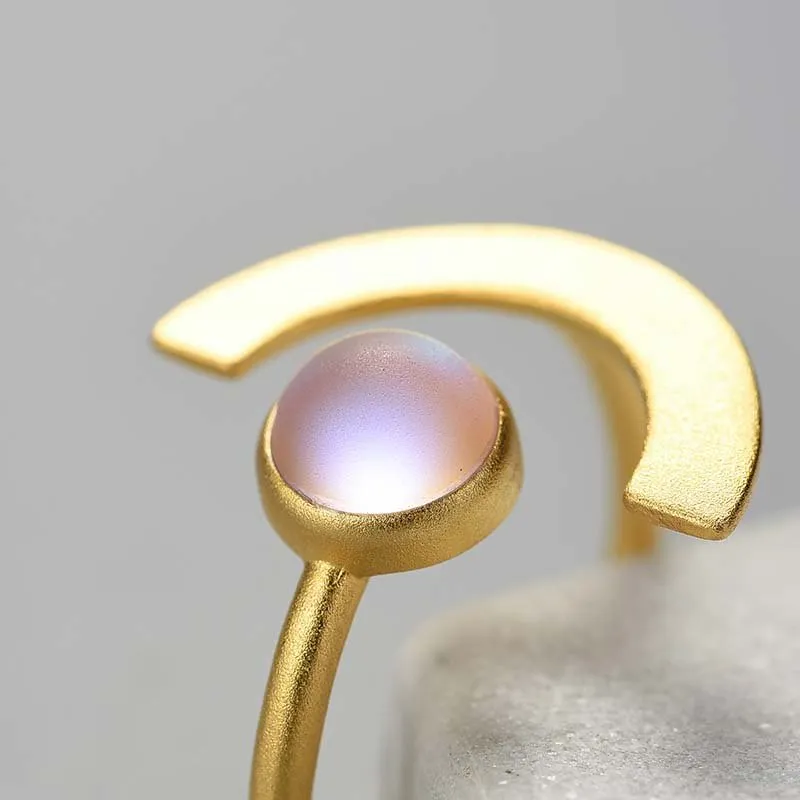 Mellow Moon - Adjustable Ring