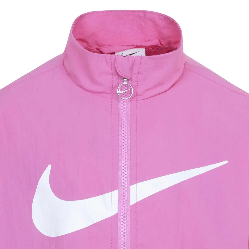 NIKE JUNIOR WINDBREAKER PINK JACKET