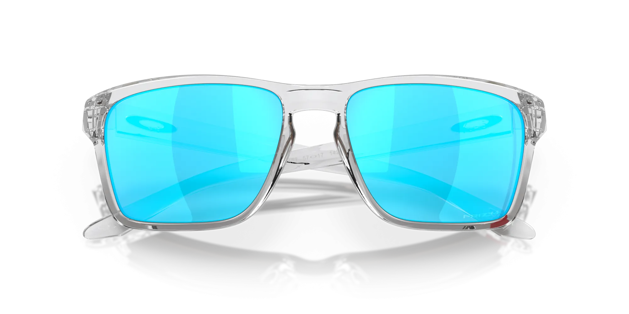 Oakley Sylas Prizm Sapphire Lenses Polished Clear Frame