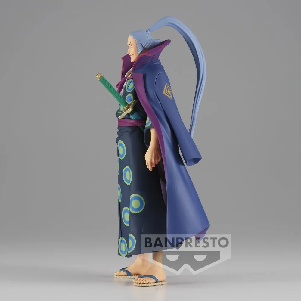 Original BANPRESTO ONE PIECE DXF Denjiro 17CM PVC Anime Figure Action Figures Model Toys