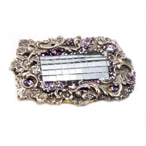 ORNATE SILVER BROOCH - BELT