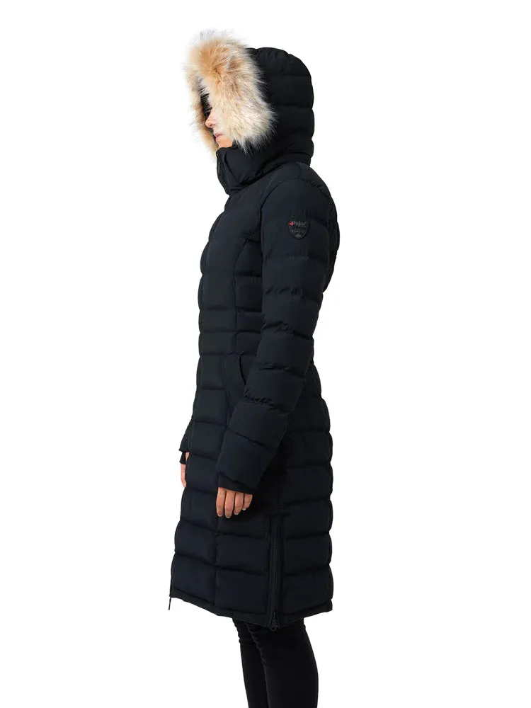 Pajar Womens Ventura Puffer Jacket - BLACK/CRYSTAL