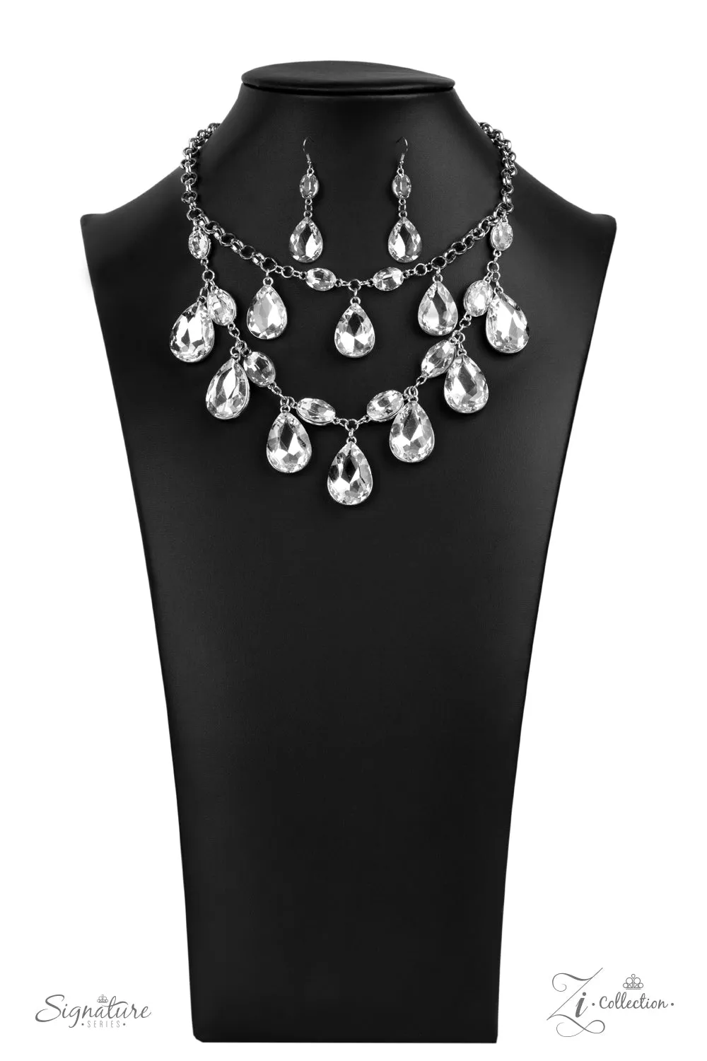 Paparazzi Accessories - The Sarah #Z39 Display - Zi Collection 2020 Necklace